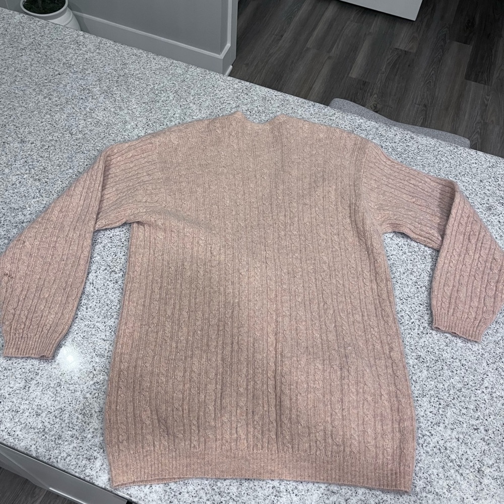 Liz Claiborne Women's Cable Knit Cardigan Sweater - Picture 6 of 8